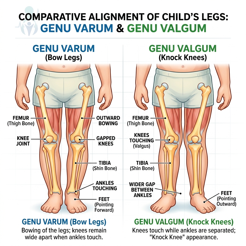 Bow Legs vs Knocked Knees Nungambakkam Parents Guide