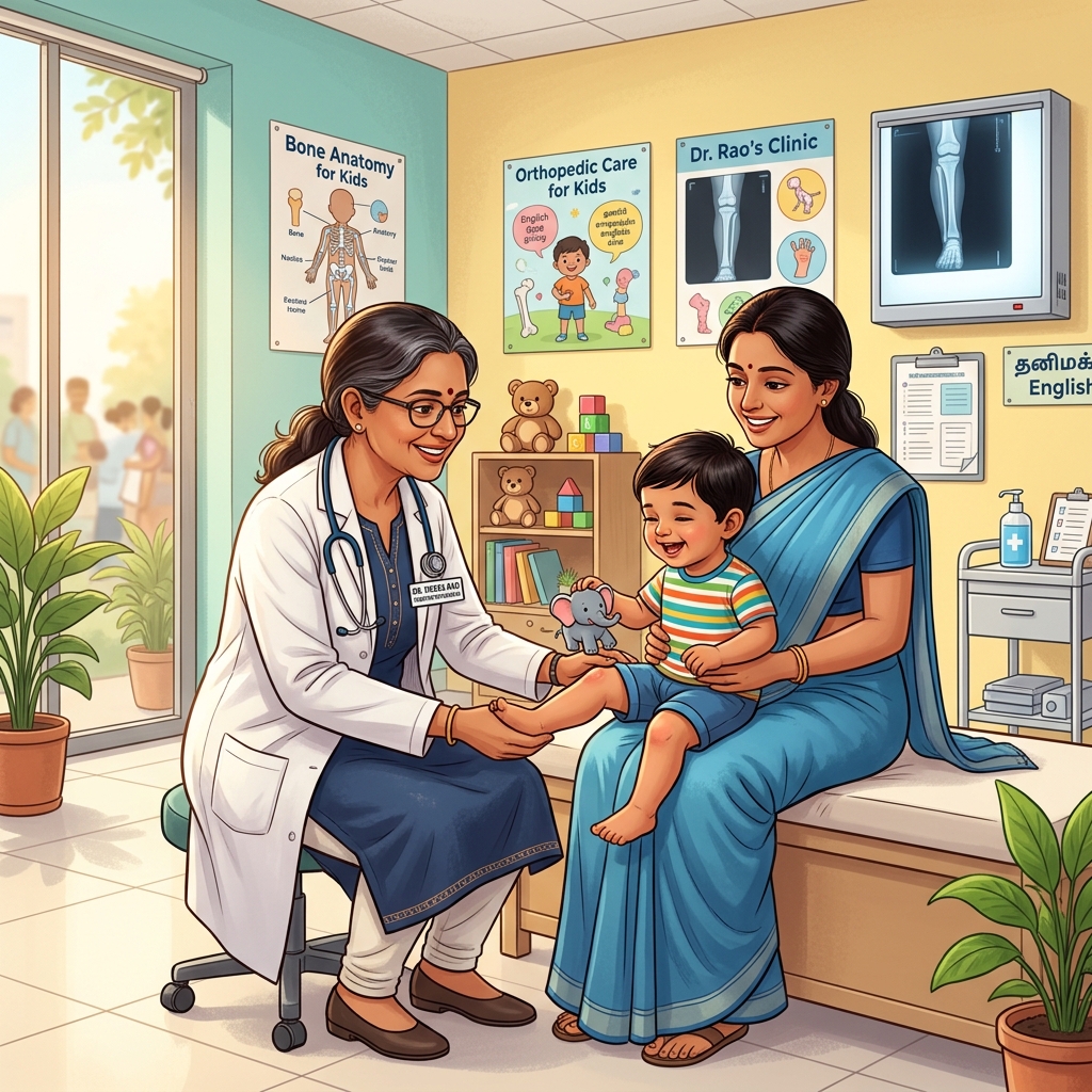 Best Pediatric Orthopaedic Doctor in Choolaimedu Chennai